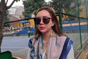 Aura Kasih di Pengadilan Agama Jakarta Selatan, Selasa (9/12/2025).