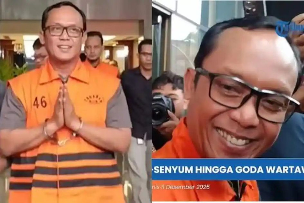 Bupati Lampung Tengah Tersangka KPK, Ardito Wijaya Goda Wartawati: Kamu Cantik Hari Ini