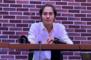 DJ Panda di kawasan Semanggi, Jakarta Selatan, Selasa (16/12/2025).