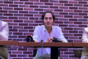 DJ Panda di kawasan Semanggi, Jakarta Selatan, Selasa (16/12/2025).