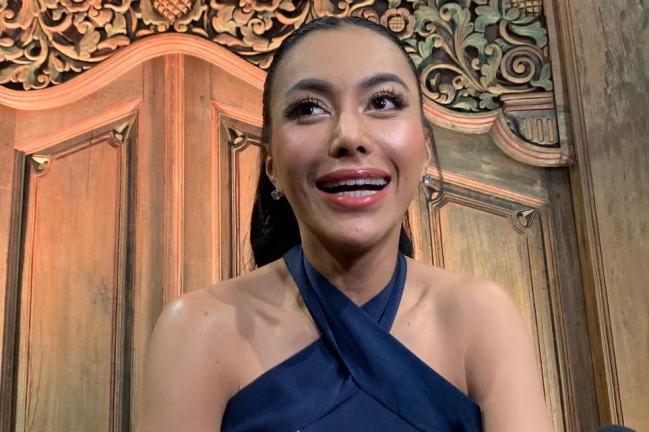 Denada saat ditemui di kawasan Senayan, Jakarta Pusat, Kamis (19/6/2025).