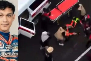 Kronologi pembalap Awhin Sanjaya meninggal dunia di ajang Sumatera Cup Prix usai alami kecelakaan saat final.