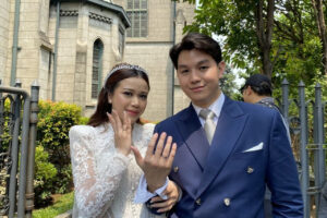 Masih adaptasi setelah menikah, Brisia Jodie ngaku gelisah tinggal serumah dengan Jonathan Alden. (Brisia Jodie dan Jonathan Alden resmi menikah di Gereja Katedral Jakarta, Jakarta Pusat pada Rabu (3/12/2025)).