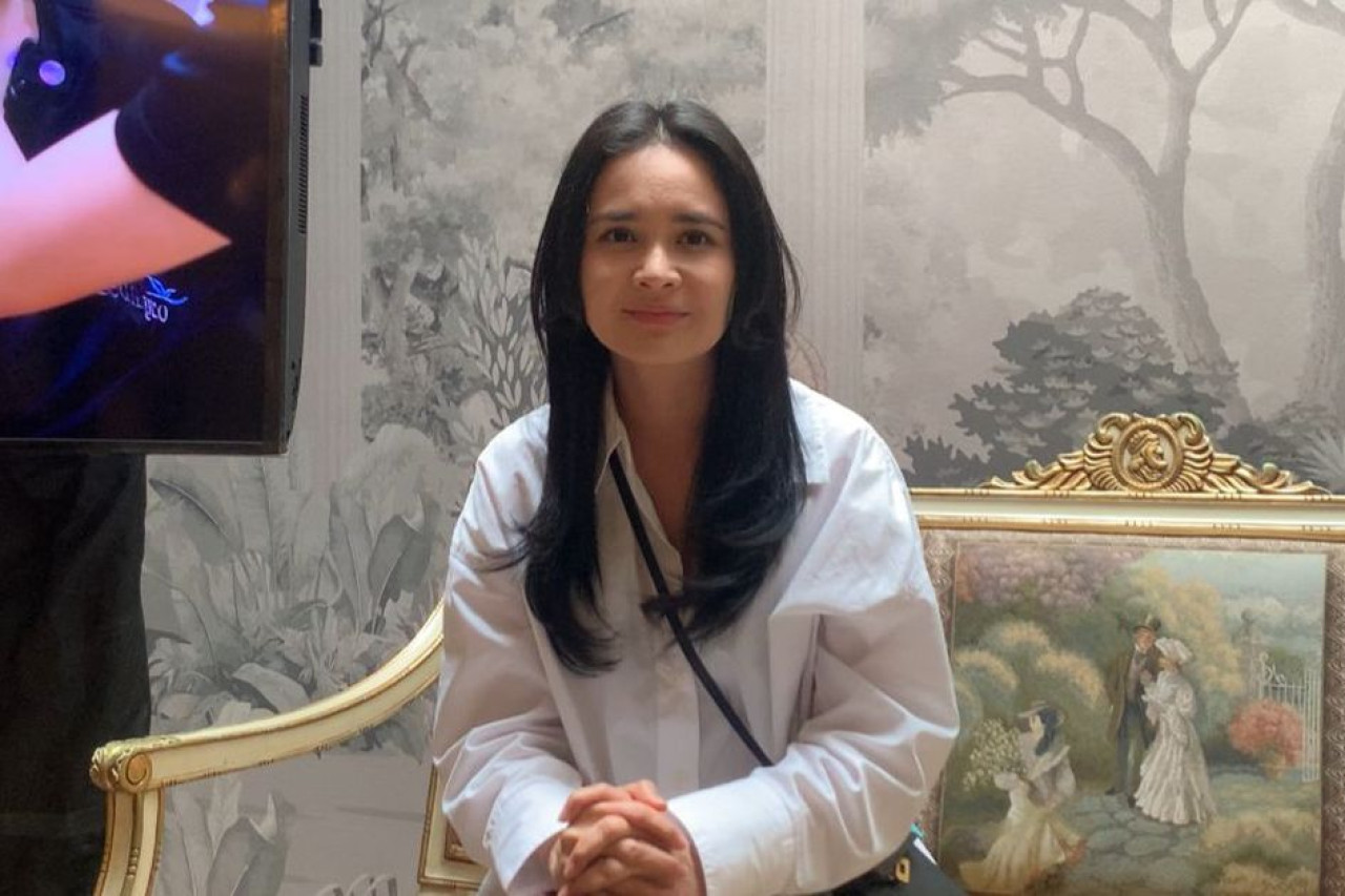 Michelle ditemui di Medikpro Senopati, Jalan Wolter Monginsidi No. 37, Jakarta Selatan, Jumat (12/12/2025).