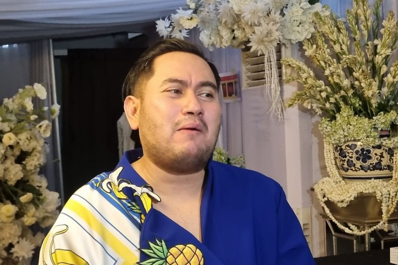 Nassar di HUT Transmedia, Trans Studio Mall Cibubur, Depok, Jawa Barat, Minggu (14/12/2025).