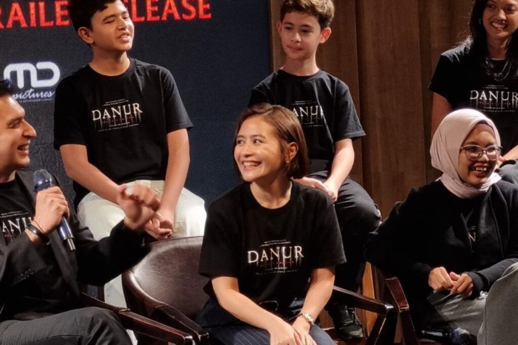 Prilly Latuconsina saat ditemui di kawasan Setiabudi, Jakarta Selatan, Rabu (10/12/2025).