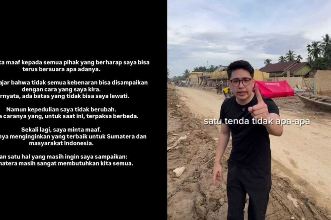 Profil Axel Christian, influencer yang diketahui minta maaf usai unggah bantuan satu tenda dari Kemensos.