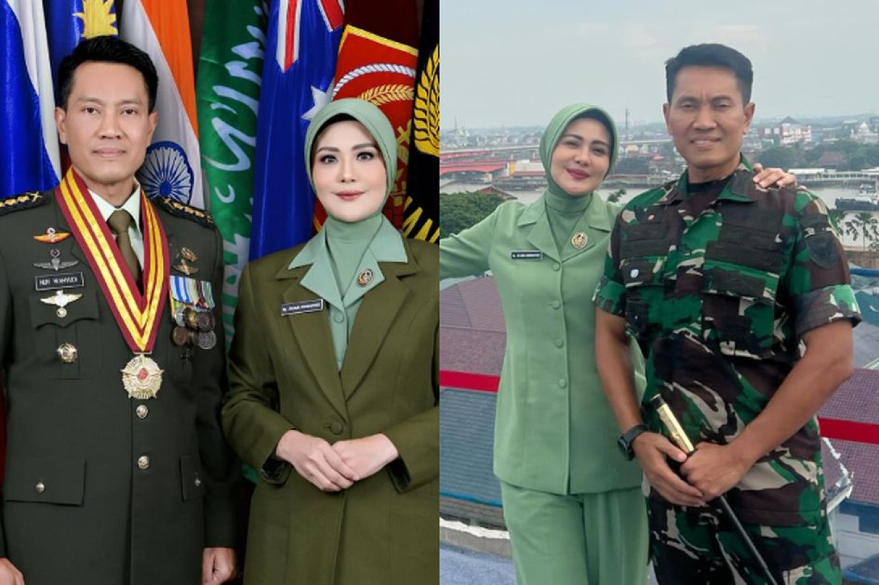 Potret Juliana Moechtar Dampingi Suami Naik Pangkat Jadi Brigjen TNI Potret Juliana Moechtar Dampingi Suami Naik Pangkat Jadi Brigjen TNI