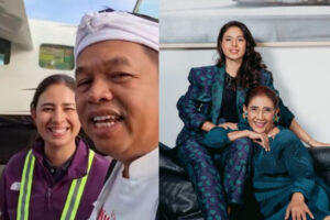 Nadine Kaiser, Putri Susi Pudjiastuti, Terbang Bersama Dedi Mulyadi Bantu Langsa Aceh
