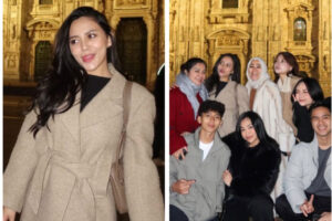 Rachel Vennya&nbsp;boyong keluarga besar liburan ke Italia.