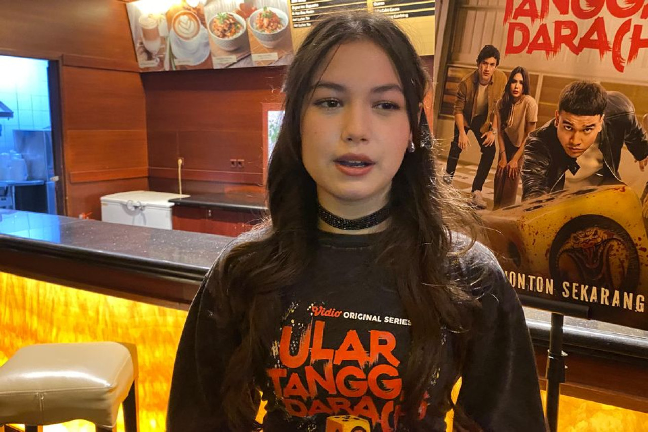 Belajar Bahasa Korea Hampir Sebulan, Saskia Chadwick Ungkap Tantangan Akting Belajar Bahasa Korea Hampir Sebulan, Saskia Chadwick Ungkap Tantangan Akting