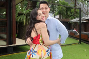 Steffi Zamora rayakan ulang tahun ke-25 bersama Nino Fernandez.