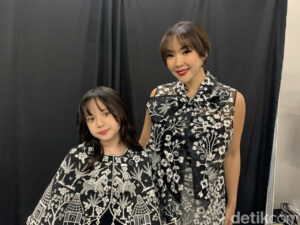 Gisel dan Gempi saat tampil. (Foto: Mauludi Rismoyo)