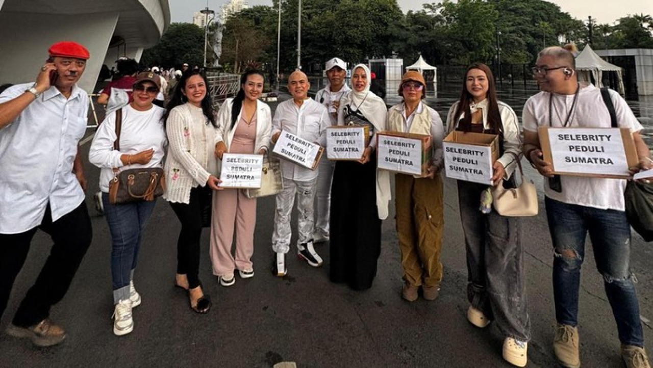 Ozy Syahputra dkk Turun ke Jalan, Galang Dana untuk Korban Bencana Sumatera Ozy Syahputra dkk Turun ke Jalan, Galang Dana untuk Korban Bencana Sumatera