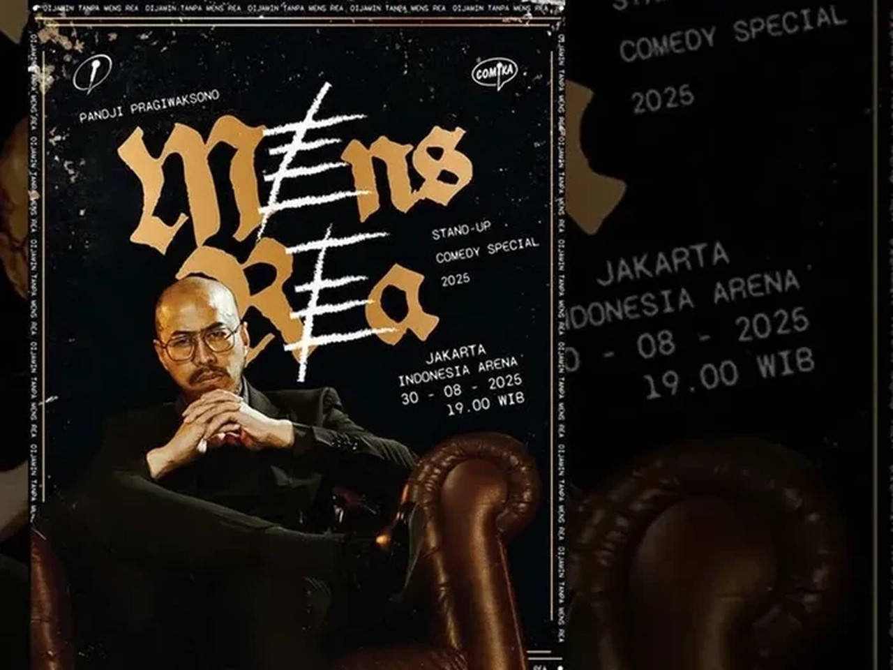 Pandji Pragiwaksono Tak Menyesal Mens Rea Viral, Akui Ada yang Suka dan Tak Suka