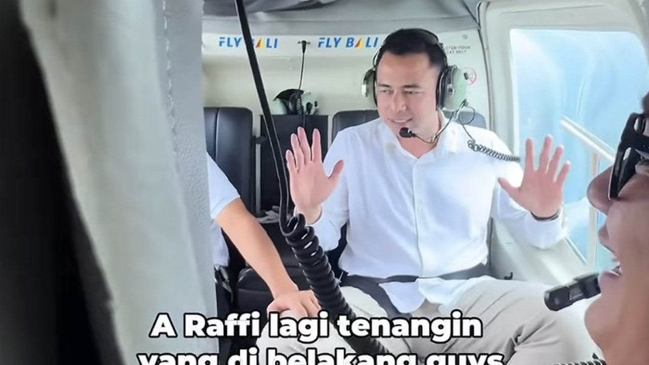 Helikopter Raffi Ahmad Oleng di Bali Akibat Cuaca Buruk, Pilot Berjuang di Tengah Kabut Tebal