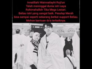 Istri Pesulap Merah, Tika Mega Lestari, Meninggal Dunia Akibat Sakit