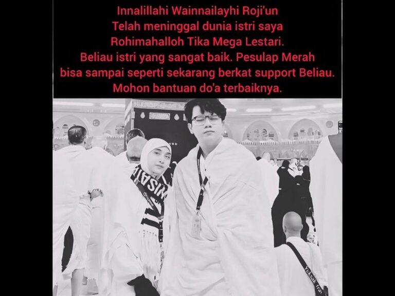 Istri Pesulap Merah, Tika Mega Lestari, Meninggal Dunia Akibat Sakit