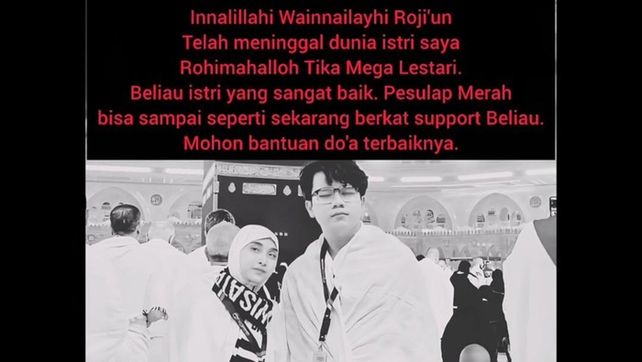 Pesulap Merah Berduka: Istri Tercinta Meninggal Dunia Akibat Sakit Berkepanjangan